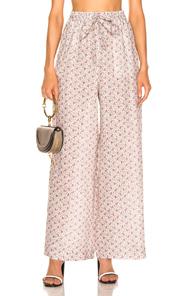 Zimmermann Heathers Ditsy Pant In Floral,pink,white