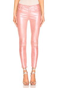 Rta Prince Leather Pant In Pink