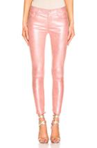 Rta Prince Leather Pant In Pink