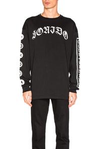 Marcelo Burlon Neron L/s Tee In Black