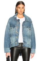 Monse Cocoon Jacket In Blue