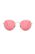 Gosha Rubchinskiy X Super Wire Sunglasses In Metallics,red