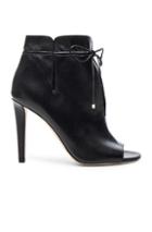 Jimmy Choo Leather Memphis Booties In Black