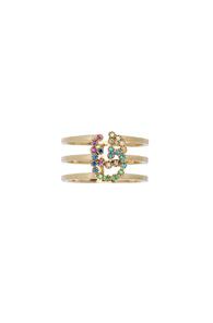 Gucci Gg Running Ring In Metallics