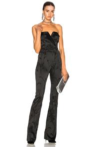 Veronica Beard Ryland Tux Jumpsuit In Black