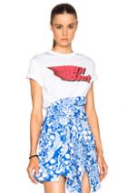 Carven Kid Shark Tee In White