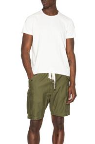 Drkshdw By Rick Owens Short Tee In White