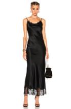 Theperfext Stella Slip Dress In Black