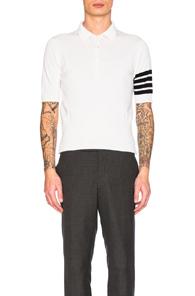 Thom Browne Cashmere Polo In White