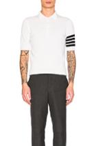 Thom Browne Cashmere Polo In White