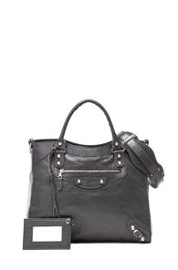 Balenciaga Giant 12 Velo Crossbody In Gray