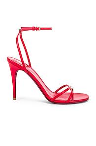 Valentino Strappy Heel In Red