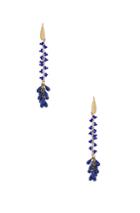 Isabel Marant Tanger Earrings In Blue,metallics