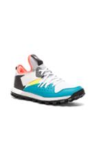 Kolor X Adidas Knit Response Trail Sneakers In Gray,blue