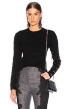 Jonathan Simkhai Eyelet Puff Sleeve Pullover In Black