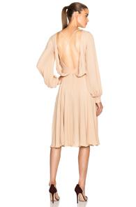 Bianca Spender Pirouette Dress In Neutrals