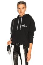 Frame Oversized Hoodie In Black