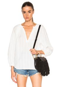 Nili Lotan Saint Tropez Top In White