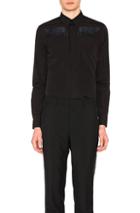 Givenchy Tonal Embroidered Wing Shirt In Black