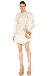 Zimmermann Master Embroidered Dress In Neutrals