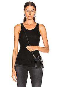 Ag Adriano Goldschmied Ebby Tank In Black