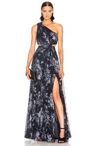 Cinq A Sept Goldie Dress In Blue,floral