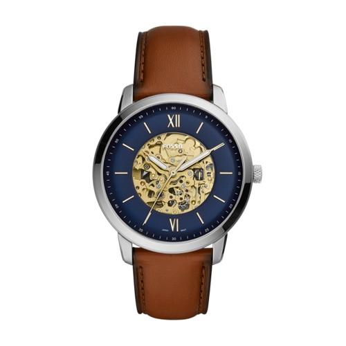 Fossil Neutra Automatic Luggage Leather Watch  Jewelry - Me3160