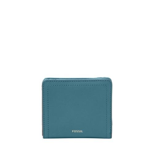Fossil Logan Small Rfid Bifold  Wallet Caribbean- Sl7829981