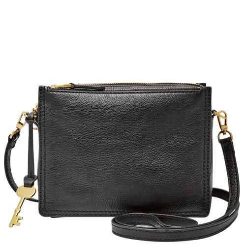 Fossil Campbell Crossbody  Handbag Black- Zb7264001
