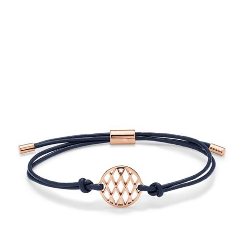 Fossil Diamond-shaped Disc Bracelet  Jewelry - Jf02726791