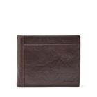 Fossil Neel Large Coin Pocket Bifold  Wallet Brown- Ml3890200