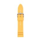 Fossil 22mm Yellow Silicone Strap   - S221442