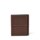 Fossil Ethan Trifold  Wallet Dark Brown- Sml1068201