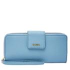 Fossil Madison Zip Clutch  Wallet Faded Indigo- Swl1575491