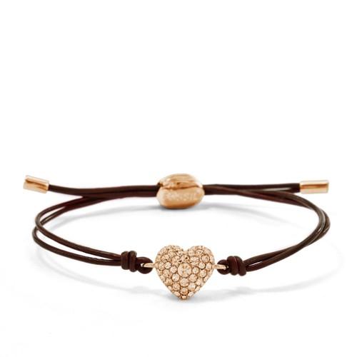 Fossil Glitz Heart Wrist Wrap  Accessory - Jf01153791