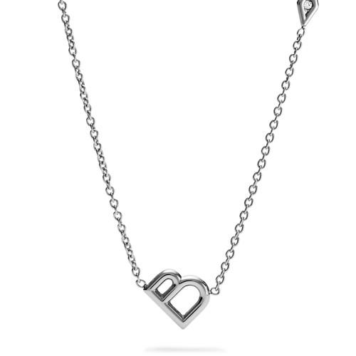 Fossil Letter B Pendant  Jewelry - Jf02709040