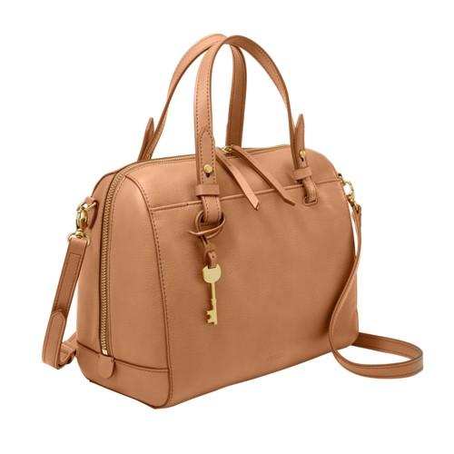 Fossil Rachel Satchel  Handbags Tan- Zb7256231