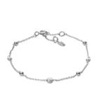 Fossil Glitz Sterling Silver Bracelet Box Set  Jewelry - Jfs00452040