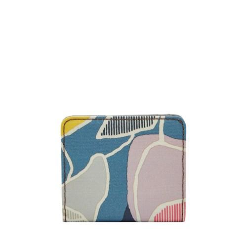 Fossil Madison Bifold  Wallet Blue Floral- Swl2185452