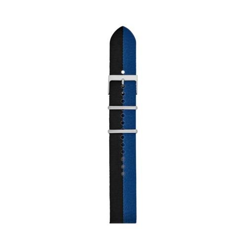 Fossil 22mm Multi-colored Polyester Watch Strap   - S221398