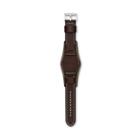 Fossil Dark Brown 24mm Watch Leather Strap   - S241082