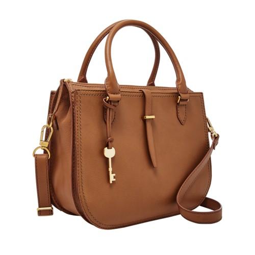 Fossil Ryder Satchel  Handbags Tan- Zb7412231