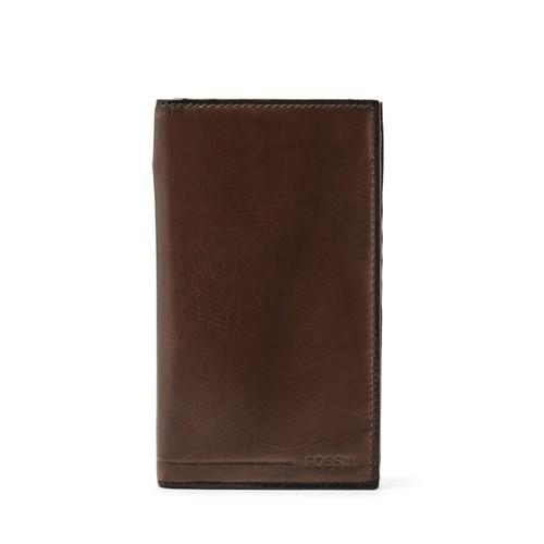 Fossil Allen Rfid Slim Executive Wallet  Wallet Dark Brown- Sml1553201
