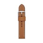 Fossil 22mm Light Brown Leather Watch Strap   - S221243