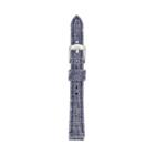 Fossil 14mm Denim Blue Leather And Canvas Watch Strap   - S141158