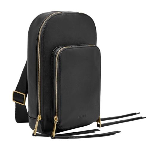 Fossil Dove Sling Pack  Handbags Black- Zb7836001