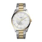 Fossil Mathis Three-hand Date Two-tone Stainless Steel Watch  Jewelry - Fs5426
