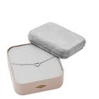 Fossil Open Heart Sterling Silver Bracelet Box Set  Jewelry - Jfs00458040