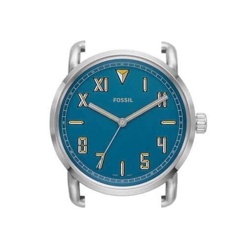 Fossil The Commuter Three-hand Stainless Steel Watch Case  Jewelry - C221055