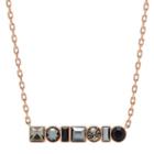 Fossil Heritage Shapes Rose Gold-tone Stainless Steel Necklace  Jewelry Rose Gold- Jof00485791